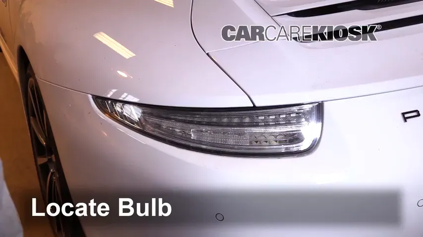 2013 Porsche 911 Carrera S 3.8L 6 Cyl. Coupe Lights Tail Light (replace bulb)